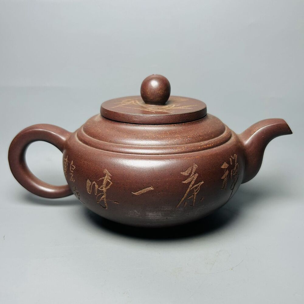 Vintage Chinese Yixing Purple Clay Teapot Zisha Ceremony Teaware Collection Rare