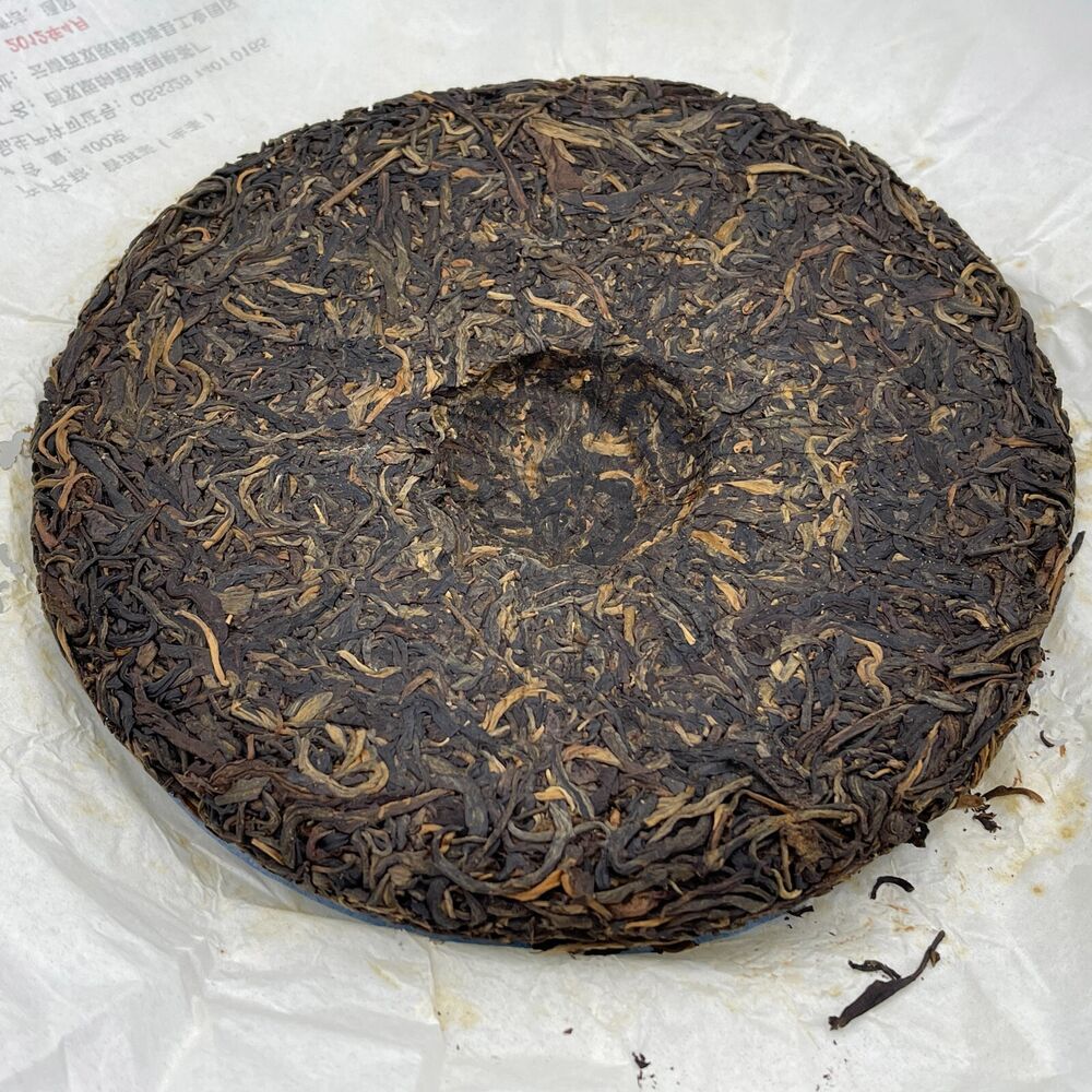 Pu'er tea, 2012, Guoyan Xishuangbanna, native purple bud, native purple bud, 400 grams, raw