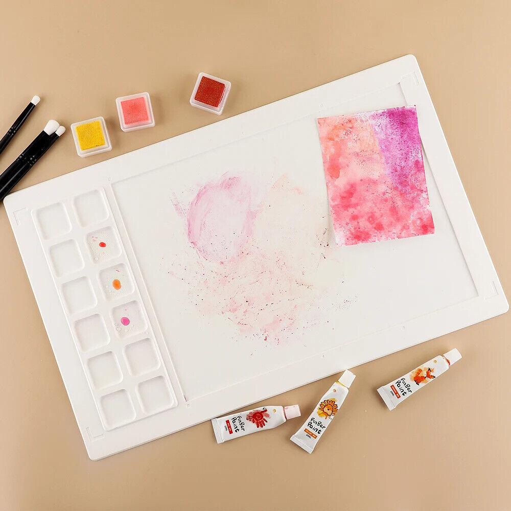 Craft Mat Non-Stick Silicone Media Acrylic Painting Watercolor Ink Blending Tool