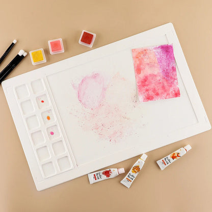Craft Mat Non-Stick Silicone Media Acrylic Painting Watercolor Ink Blending Tool