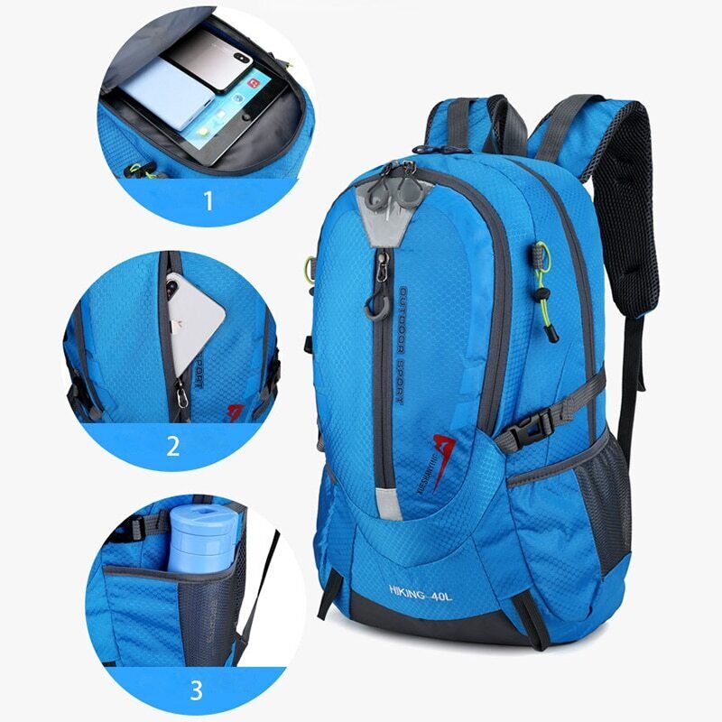 Backpack Men Travel Bag Pack Hiking Back Outdoor Backpacks Nylon Sport Bags