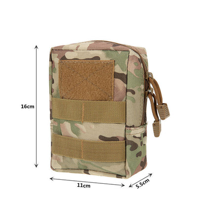 600D Commuter Bag Molle Accessory Bag EDC Tool Wallet Phone Waist Pack Outdoor