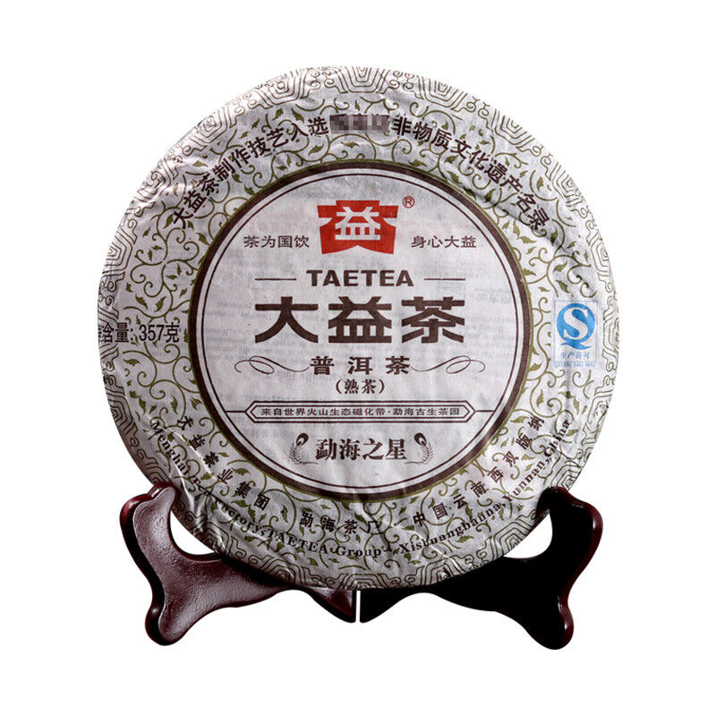 357g ORIGINAL TAETEA Star of Menghai Yunnan Classical Pu-erh Dayi Ripe Puer Tea