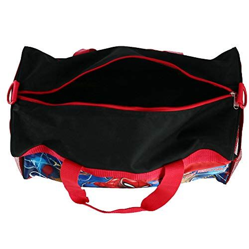 Spider-Man 18" Duffel Bag Standard Large, Black-Red