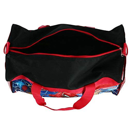 Spider-Man 18" Duffel Bag Standard Large, Black-Red