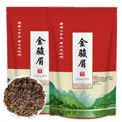 250g New Jin Jun Mei Jinjunmei Golden Eyebrow Wuyi Organic Black Tea