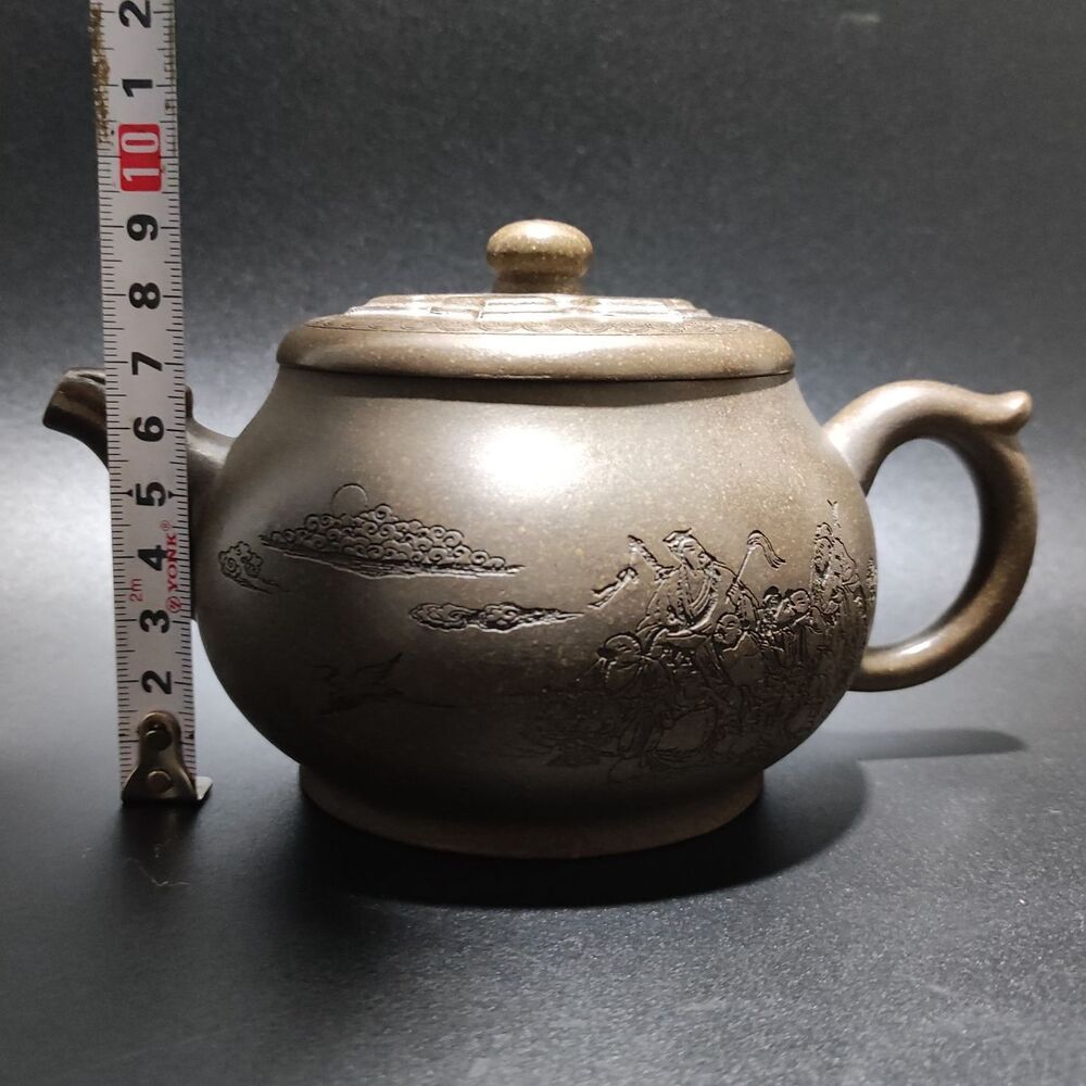 Chinese Yixing Zisha Clay Teapot Sand-Fired Pot Kettle Teacup Signed Certificate