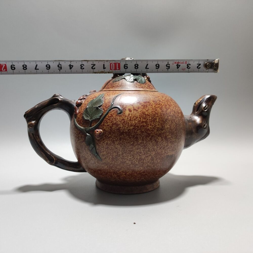 Vintage Chinese Yixing Purple Clay Teapot Zisha Ceremony Teaware Collection Rare