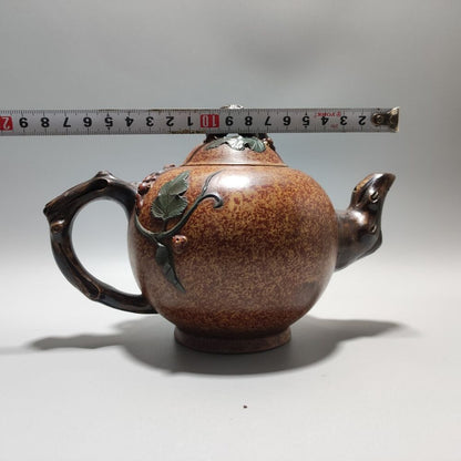 Vintage Chinese Yixing Purple Clay Teapot Zisha Ceremony Teaware Collection Rare