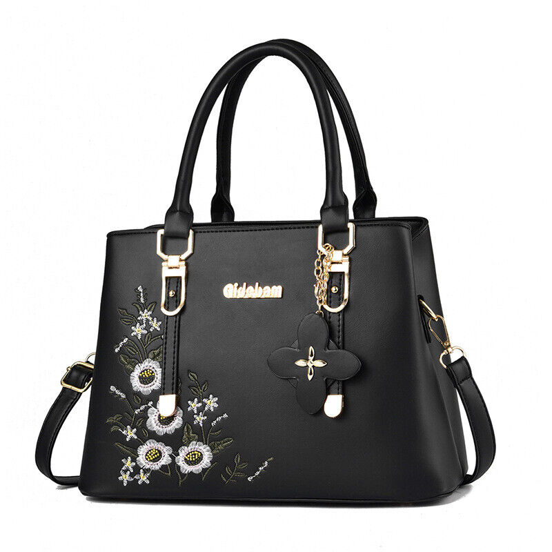 Fashion Women's Ladies PU Leather Handbag Shoulder Messenger Bag CrossBody Bag