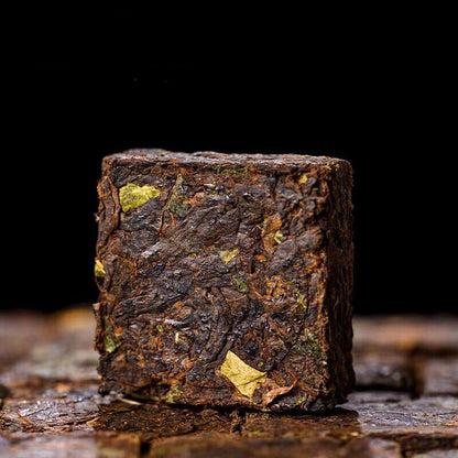 50g Puerh Ripe Tea Glutinous Rice Fragrance Pu-erh Cooked Tea Brick Pu'er Tea