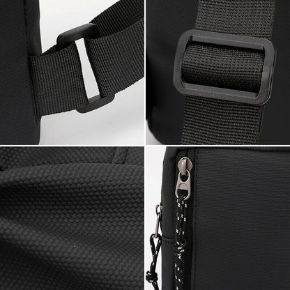 Men Women Unisex Sling Bag Chest Cross Body Travel Sport Shoulder Backpack Nylon