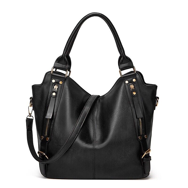 Women's Tote Hobo Crossbody Purse Leather Shoulder Bag Women Handbag Wallet