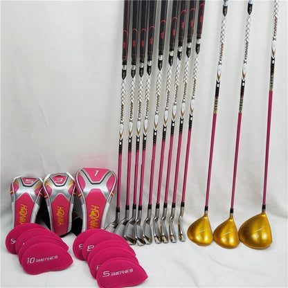 Women Clubs Complete Honma Bere S-06 4 Star Golf Club Sets Driver+fairw No Bag