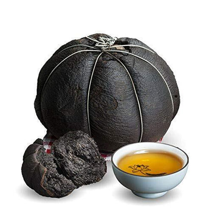 Dried Grapefruit Puer Tea Old Tree Pu Er Puer Inside Pomelo Ripe Tea 300g