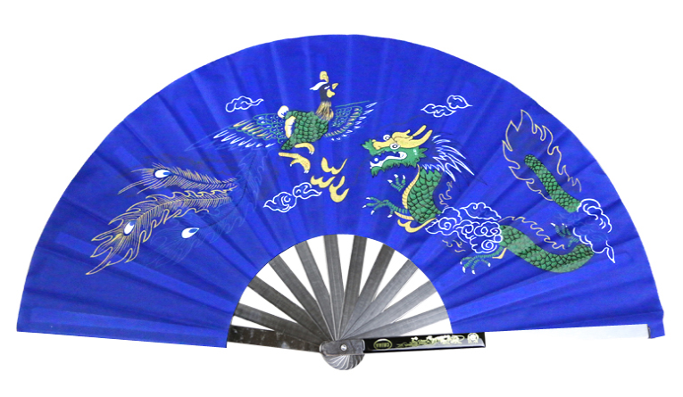 Metal Stainless Steel Folding Fan Mulan Kung Fu Martial Arts Tai Chi Fan New
