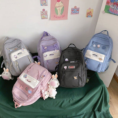Women Backpack College Schoolbag Teenage Girls Travel Backpack Bookbag