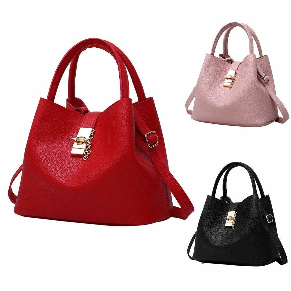 Women Ladies Shoulder Bag Satchel Handbag Purse Tote Leather Messenger Crossbody