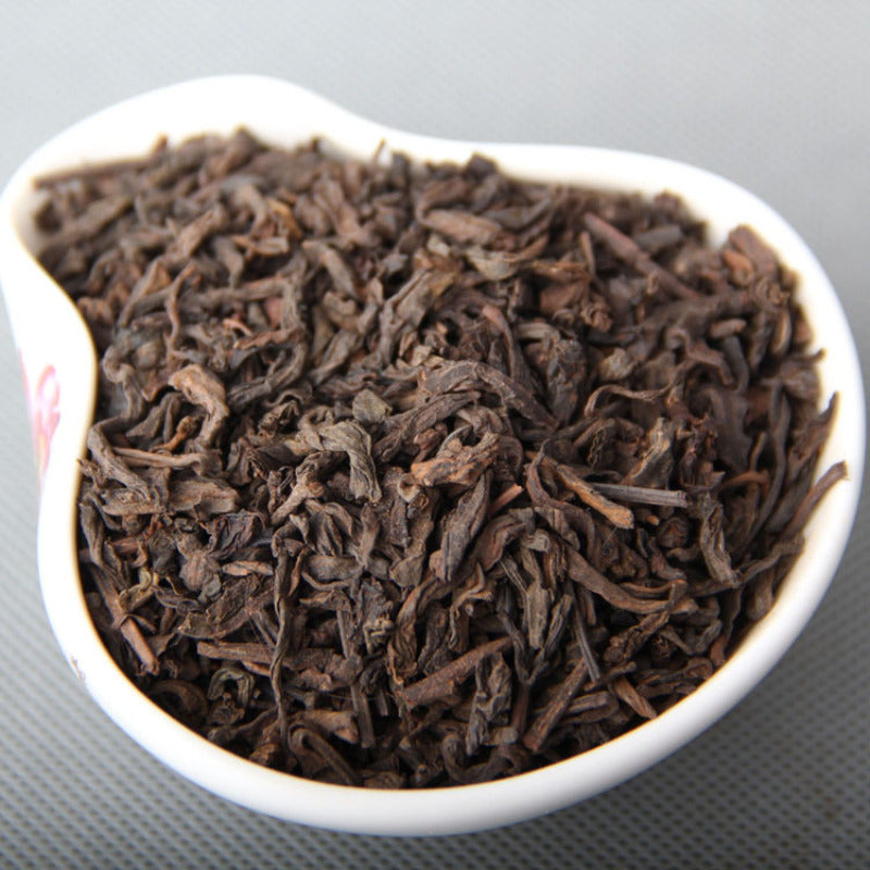 500g Yunnan Ripe Puerh Tea Loose Leaf Pu-erh Cooked Tea Chinese Pu'er Black Tea