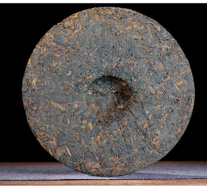 Menghai Heaven Earth Bulang Aged Rhythm Pu-erh Tea Cake 2015 357g Ripe Puer Tea
