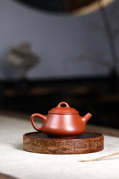 160cc chinese Yixing Handmade Zisha teapot Zhuni YunPiao Gongfu Hu Tea Pot