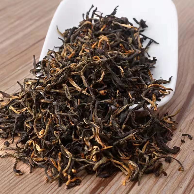 500g Dianhong Black Tea Fengqing Golden Buds Tea Dian Hong Black Tea Loose Leaf