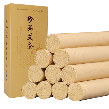 艾灸艾条 Moxa Stick Moxibustion Roll Column Chen Pure Wormwood Mugwort Handmade