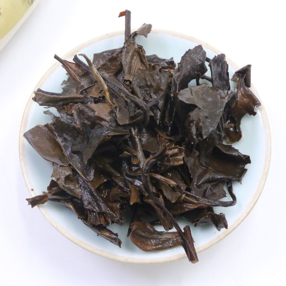 Shuanghe CHinese White Tea Old Bai Cha Tea Leaf Cake 300g