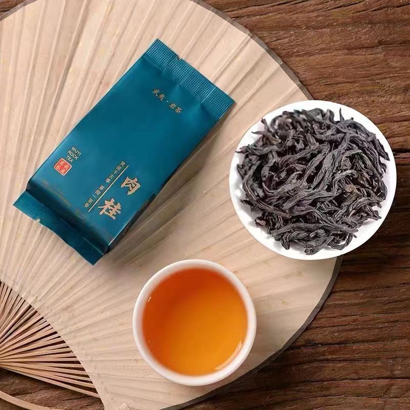 500g Wuyi Rougui Oolong Tea Cinnamon Black Tea Loose Leaf Chinese Red Tea Bagged