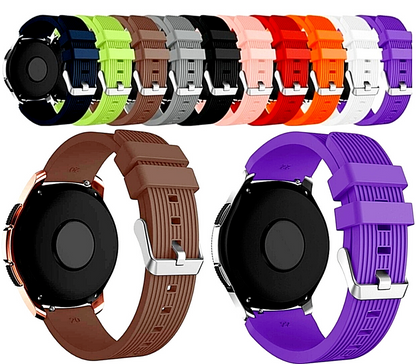 Replacement Silicone Sport Watch Band Strap For Samsung Galaxy Watch 42mm 46mm