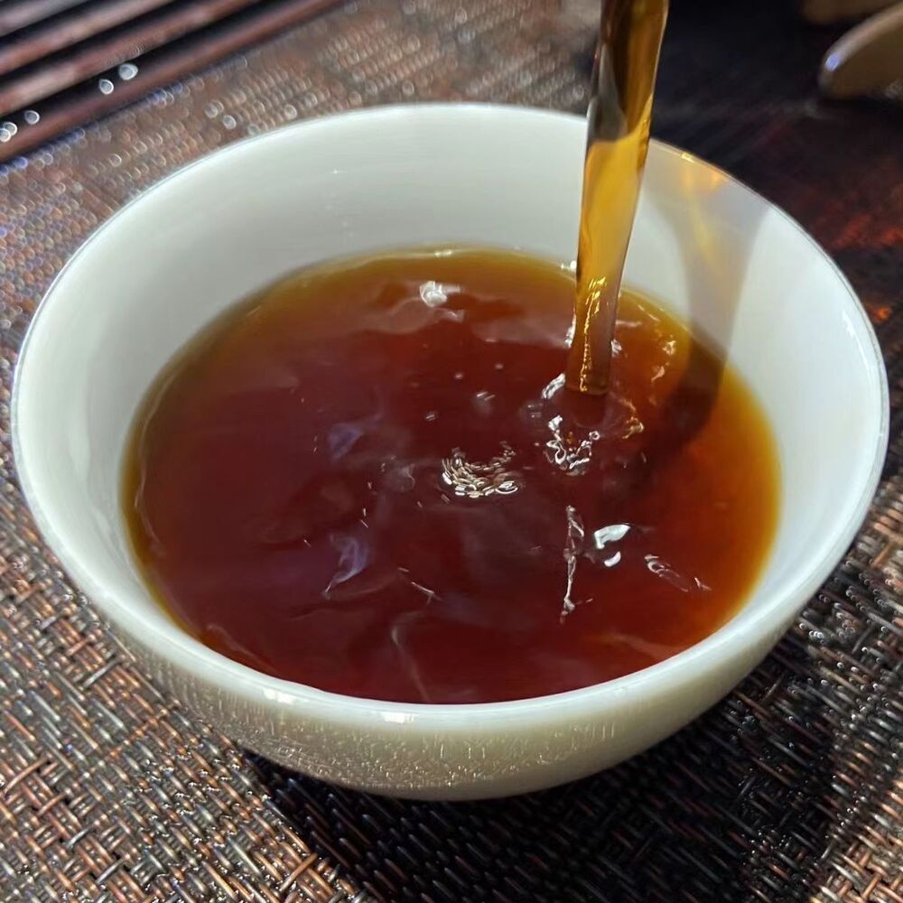 Cooked Puerh Tea Brick 250g Yunnan Pu'er Ripe Tea Laobanzhang Organic Pu-erh Tea