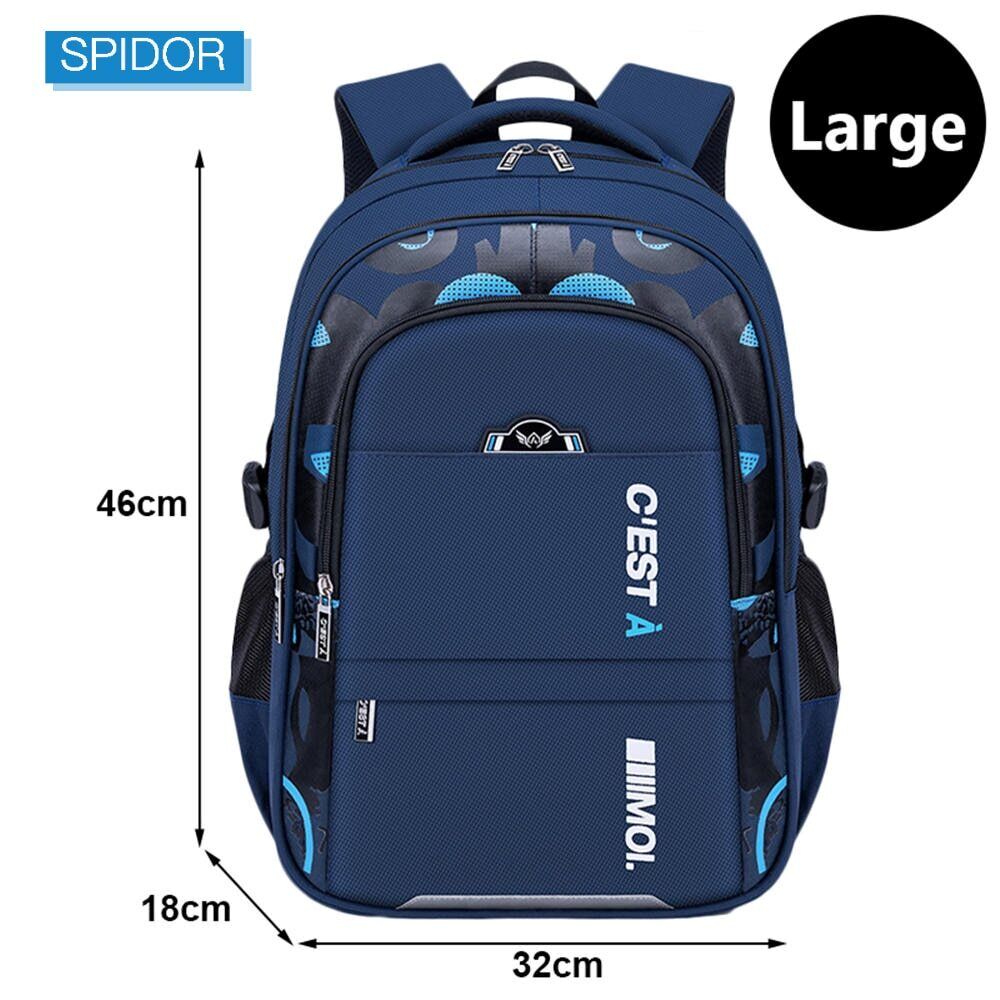 2023 Children School Backpack Teenager Boys Book Bag