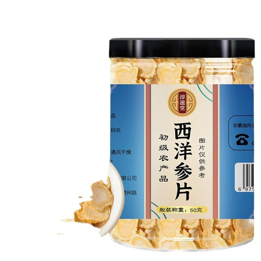 50g cans of American ginseng slices soft can take ginseng can be health