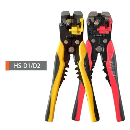 HS-D1 /D2 Crimper Cable Cutter Wire Stripper Crimping Pliers Terminal 0.2-6.0mm2