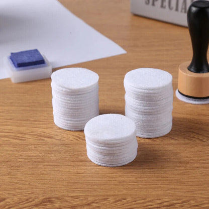 Scrapbooking Stamping Tool Round Domed Foam Refill Mini Ink Blending Jar 10-50Pc