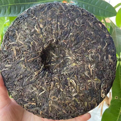 357g Yunnan Old Raw Pu-erh Tea Cake 2013 Banzhang Pu'er Raw Tea Puerh Cake Tea