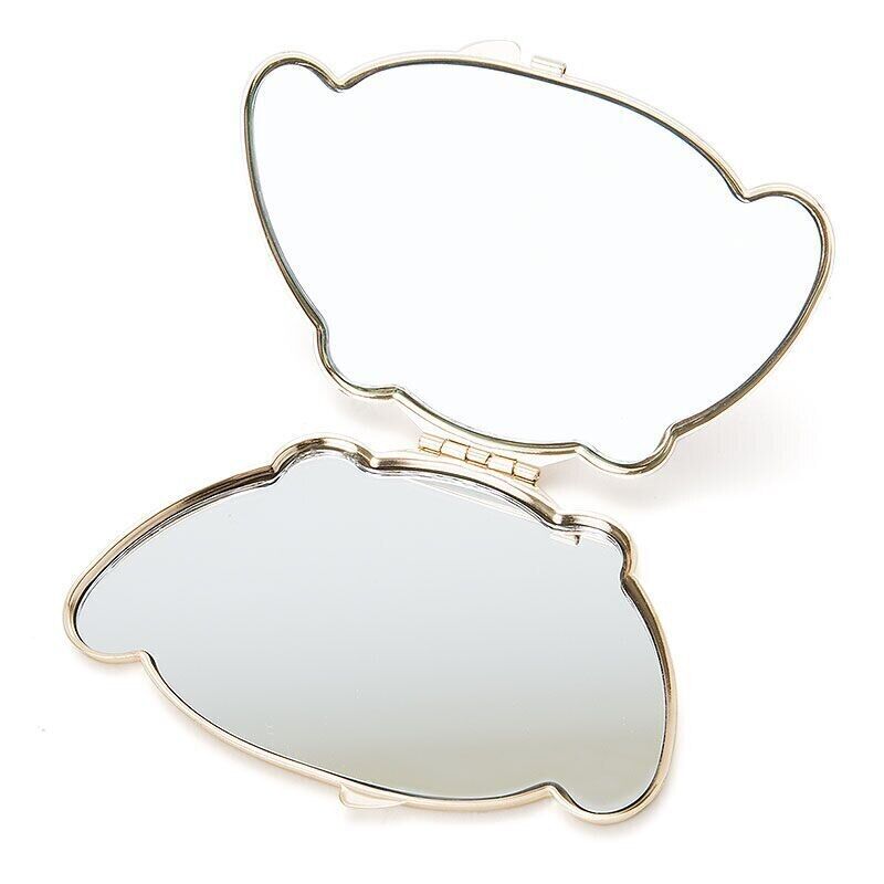 hellokitty Melody mirror makeup mirror stainless steel clamshell makeup mirror