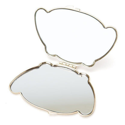 hellokitty Melody mirror makeup mirror stainless steel clamshell makeup mirror