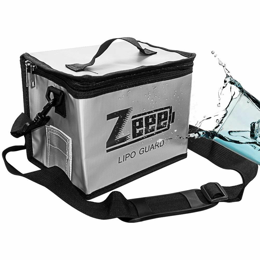 RC Lipo Battery Safe Bag 215*145*165mm Fireproof Explosion Proof Guard Portable