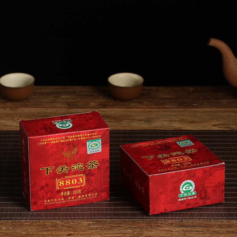 2011 Xiaguan Tuocha 8803 YIWU Mt.Old Tree Green Puer Tea Raw Pu'er 200g Box