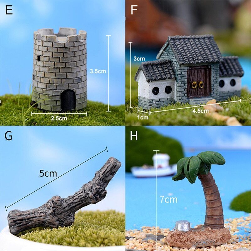 Ant Farm Decoration Insects Pet Nest House Anthill Resin Micro-Landscaping Decor