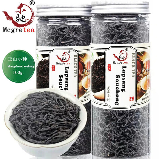 2023 New High Quality Lapsang Souchong Black Tea Zheng Shan Xiao Zhong Tea 100g