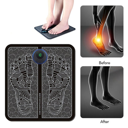 Masajeador de Pies Eléctrico Almohadilla Remodeladora Muscular de Piernas y Pies