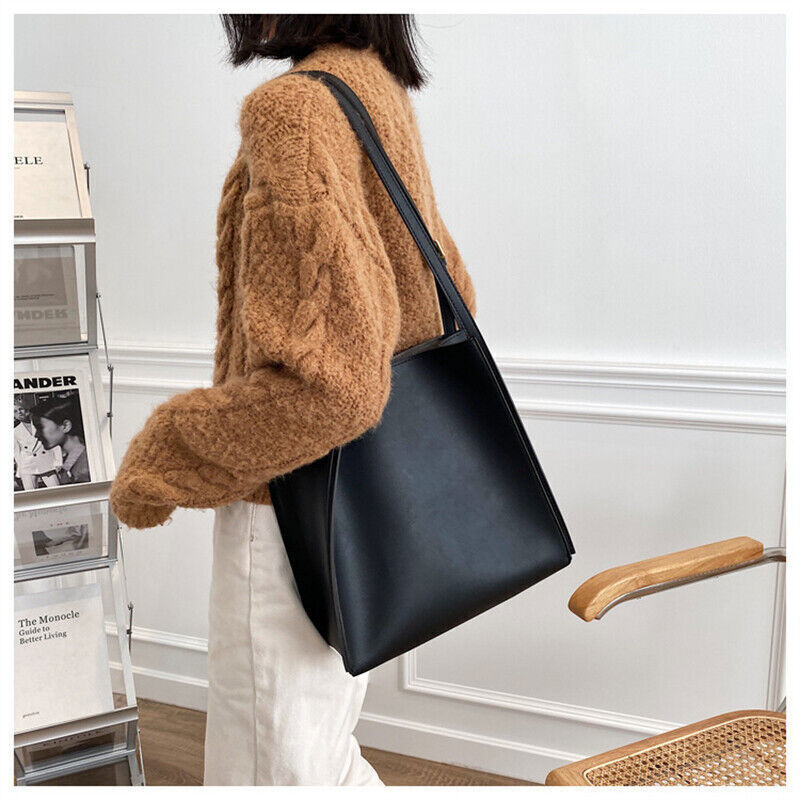 Women Tote Bag Shoulder Leather Handbag Totes Shopper Bag Women