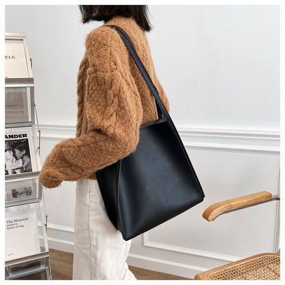 Women Tote Bag Shoulder Leather Handbag Totes Shopper Bag Women