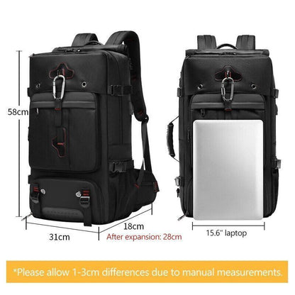 Travel Backpack Men 70L Outdoor Camping Backpacks Luggage Bag Shouler Laptop