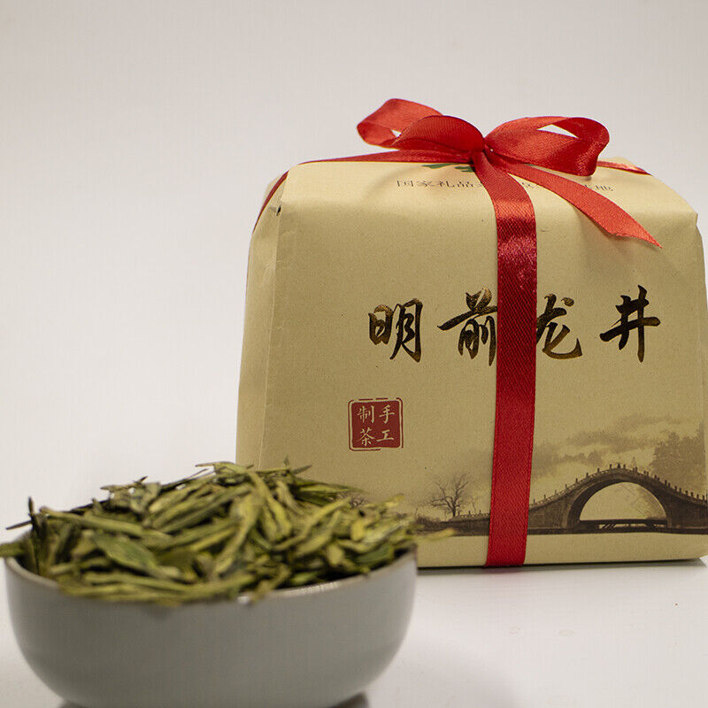 2023 Organic West Lake Dragon Well Green Tea Before Mingqian Longjing Cha 250g