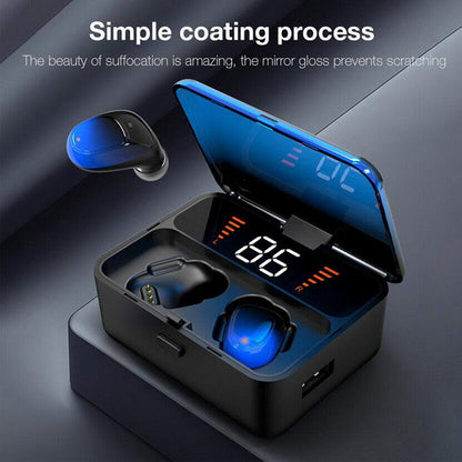 Bluetooth 5.0 Headset TWS Wireless Earphones Mini Earbuds Stereo Headphones 2021