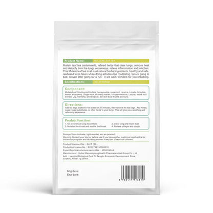 Mullein Leaf Tea Lung Clean Tea Bags Healthy Drink 3g*30bags