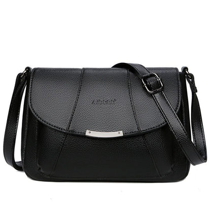 Genuine Leather Bags Handbags Crossbody Purse Messenger Shoulder Pouch 26*9*18CM